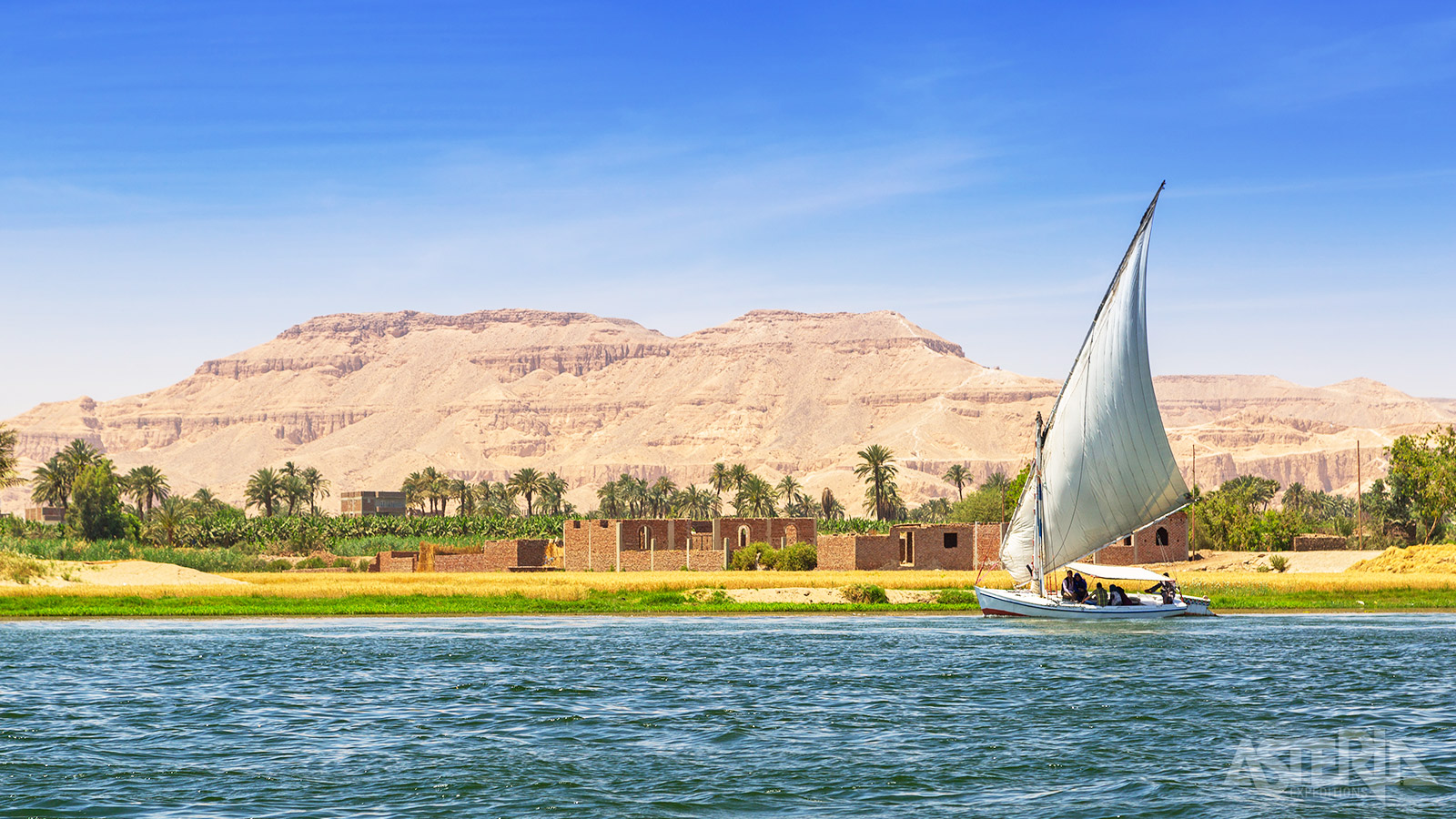 Vanop het water geniet je van echte bijbeltaferelen langs de Nijl