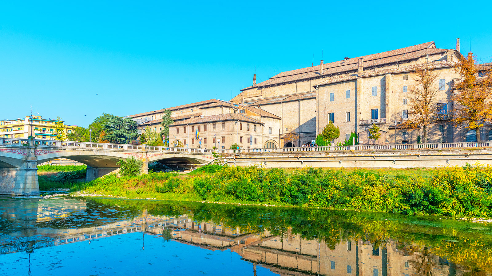Het Palazzo della Pilotta is een complex in het centrum van Parma met o.a. diverse musea, galerijen en een bibliotheek