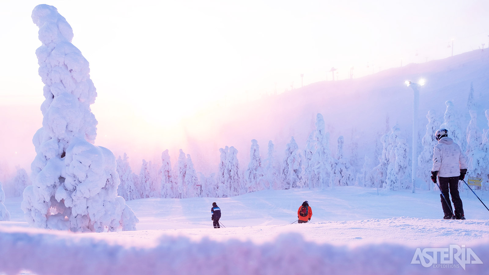 Ruka staat ook garant voor één van de betere skigebieden van Finland