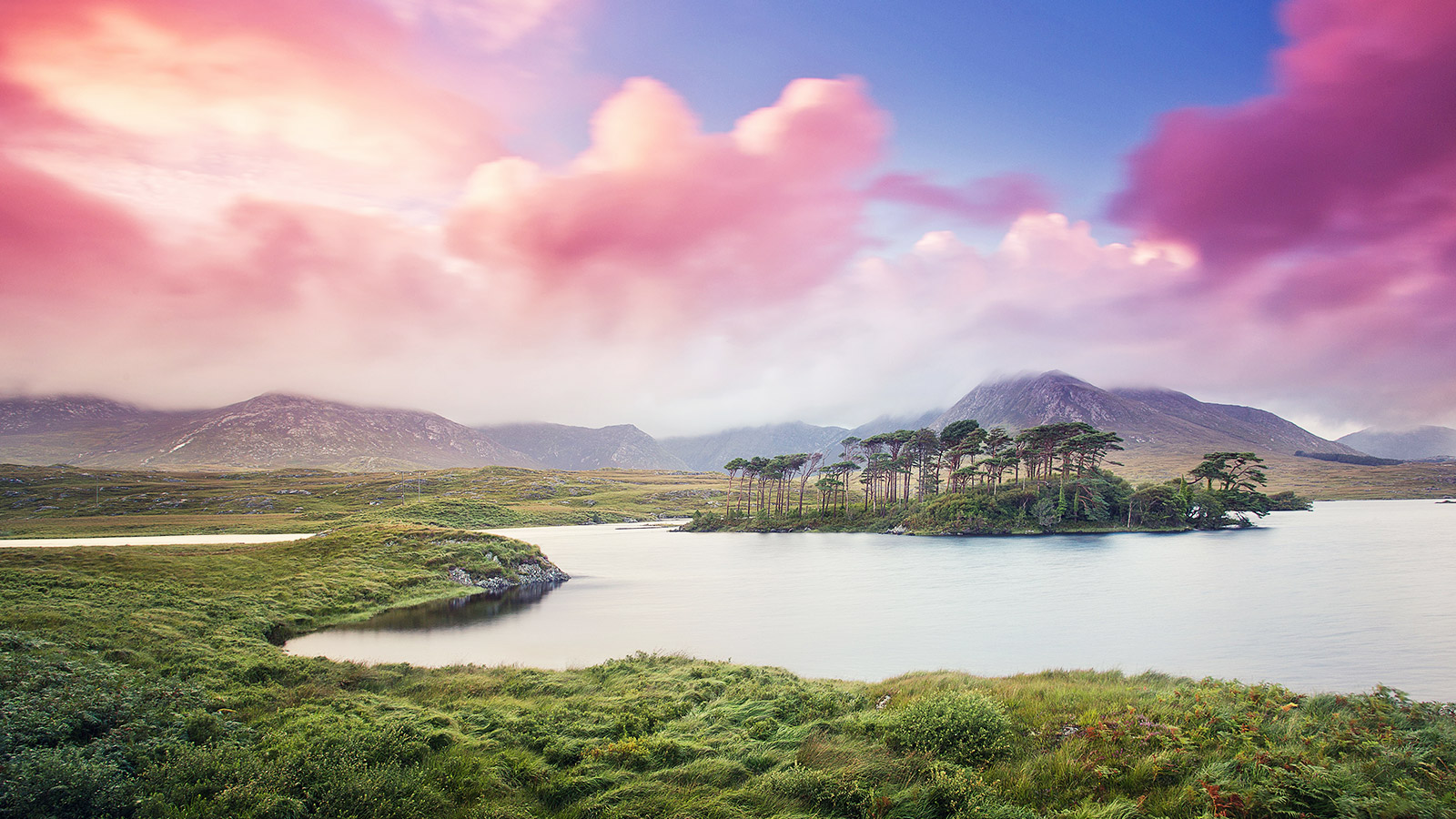 Het meer van Connemara, de eeuwighedheid ingezongen door de Franse chansonnier Michel Sardou
