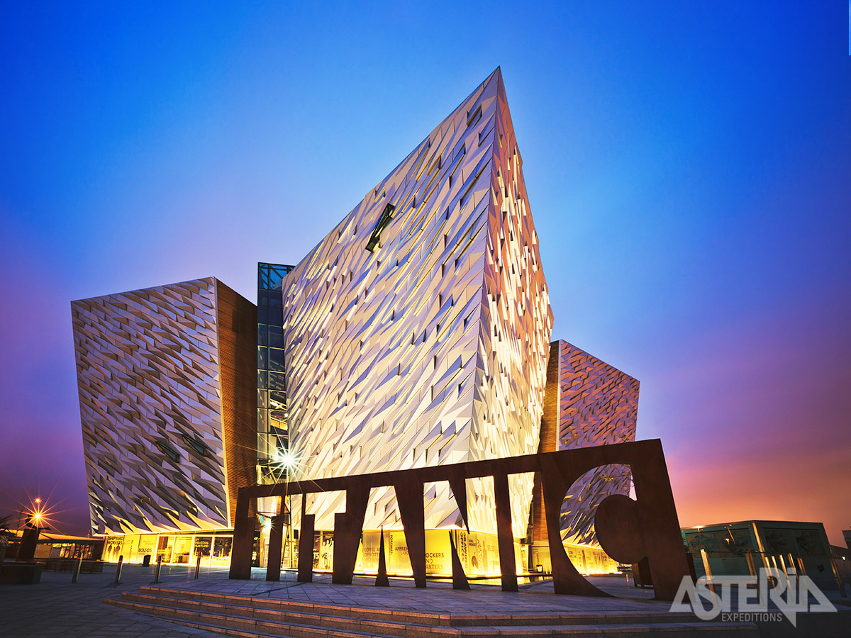 Bezoek het Titanic Museum en herbeleef het meeslepende verhaal van het schip dat in Belfast ontworpen, gebouwd en te water werd gelaten