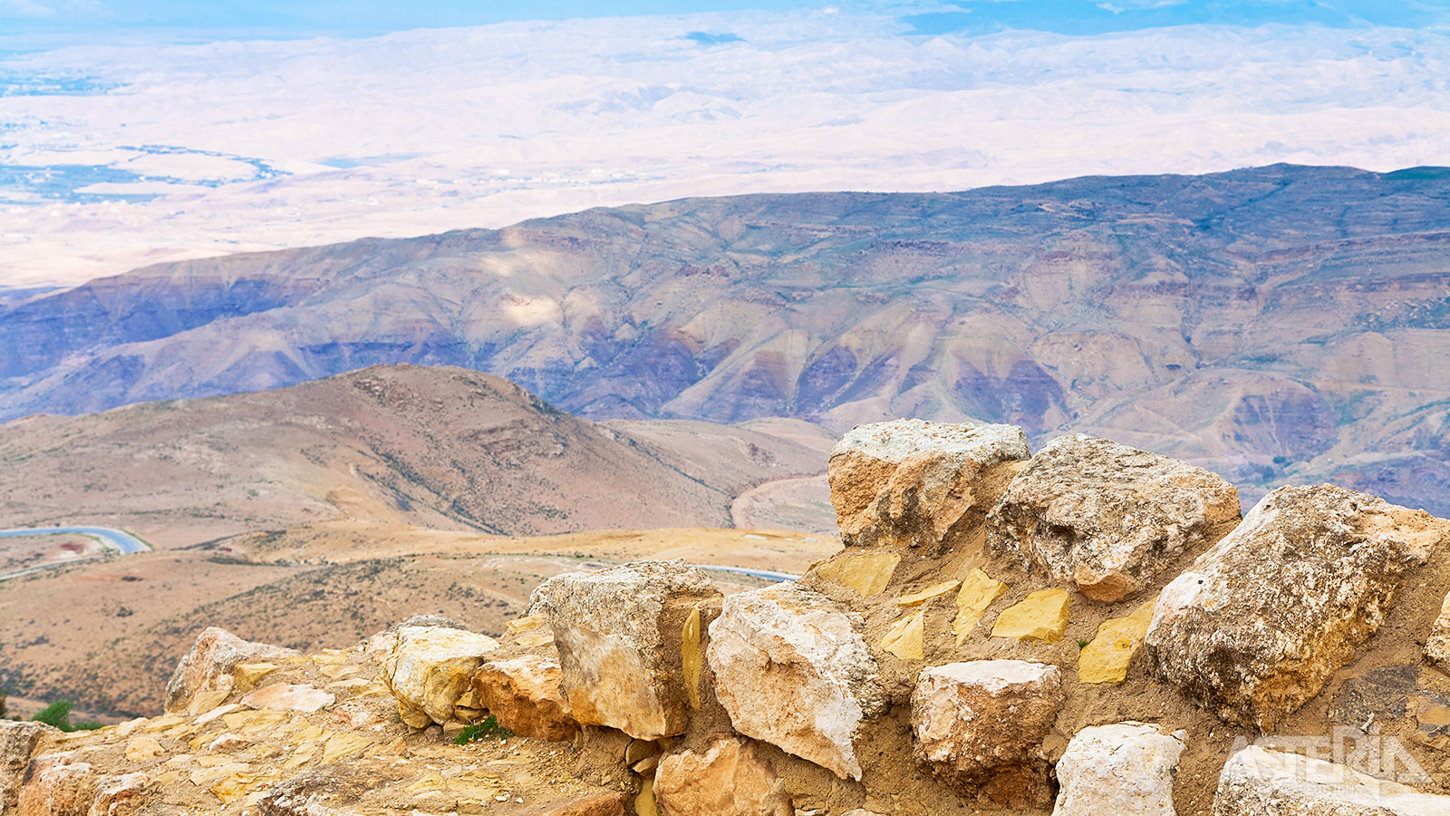 De Nebo-berg, waar Mozes volgens de Bijbel uitkeek over het Beloofde Land
