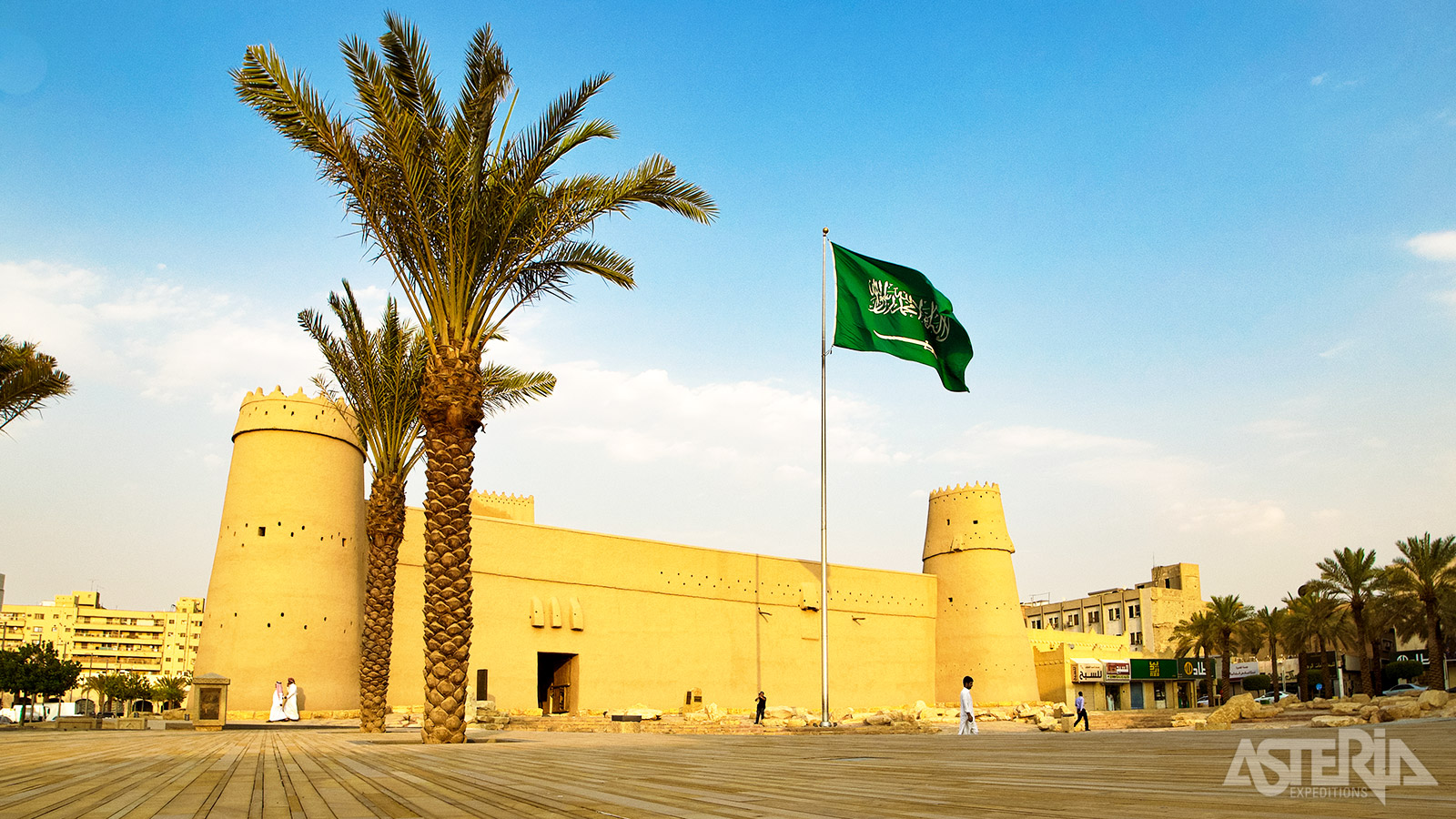 Het Masmak Fort in Riyad is een stille getuige van grote gebeurtenissen in de geschiedenis van het land