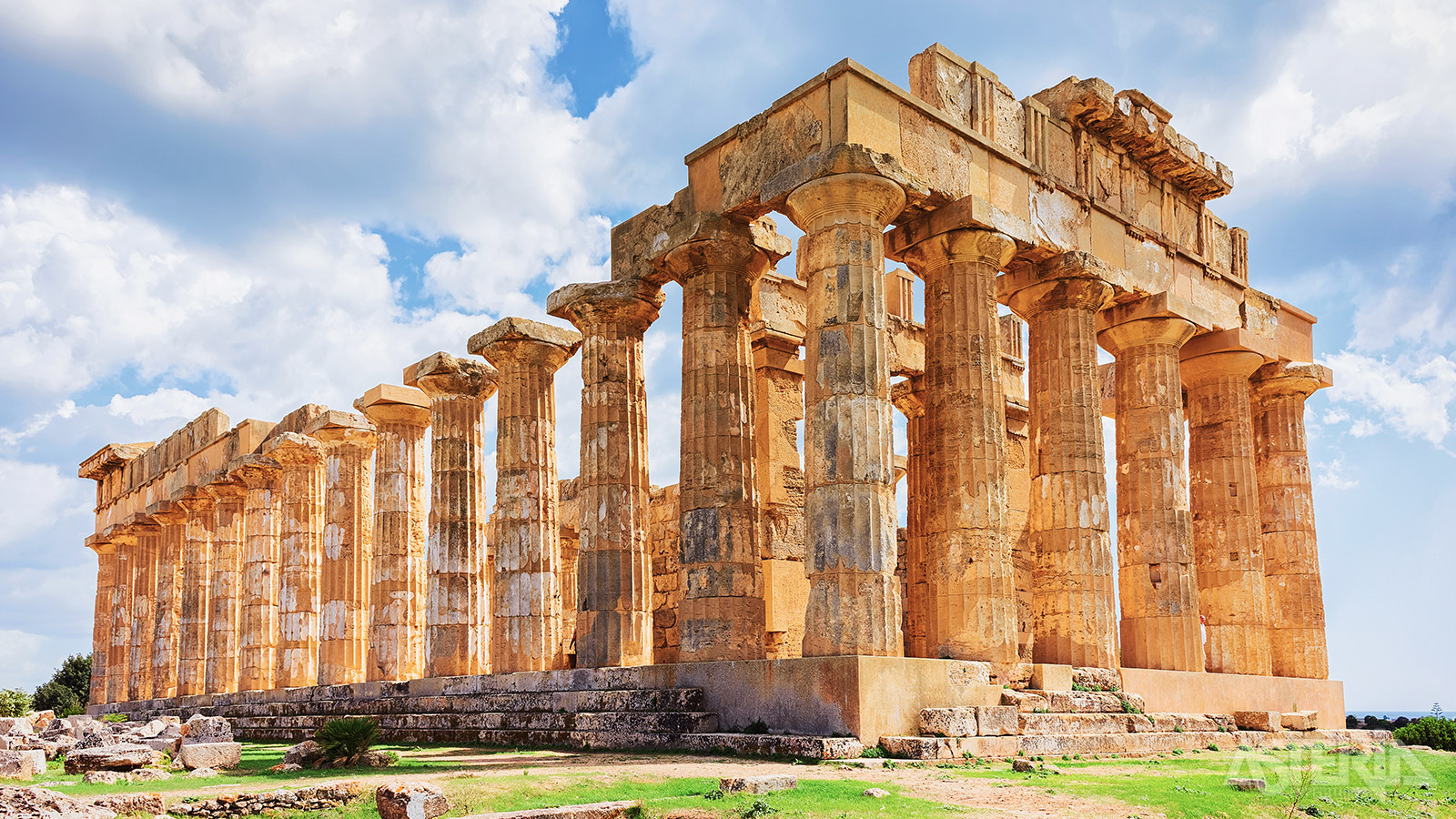Selinunte, een van de belangrijkste archeologische vindplaatsen, is een mooi voorbeeld van Fenicische en Griekse cultuur
