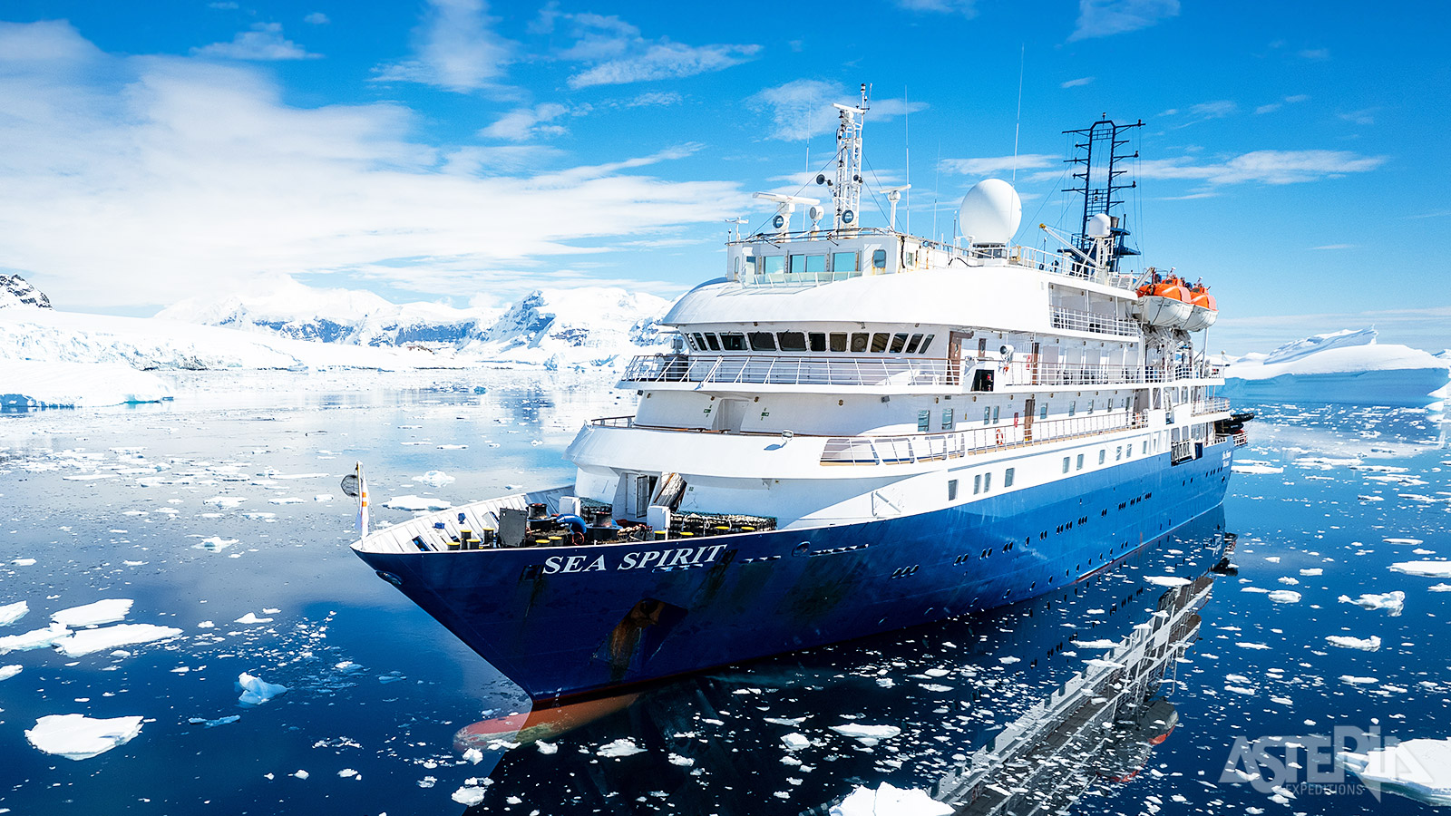 De MV Sea Spirit is niet alleen ontworpen voor luxe en avontuur, maar ook met respect voor het milieu