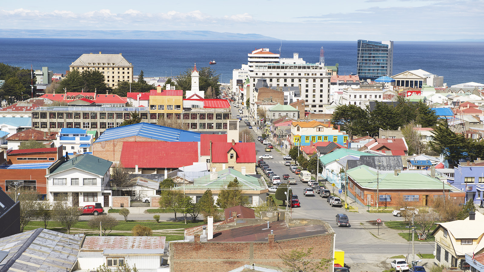 Punta Arenas vormt een belangrijkste toegangspoort tot Patagonië en Antarctica