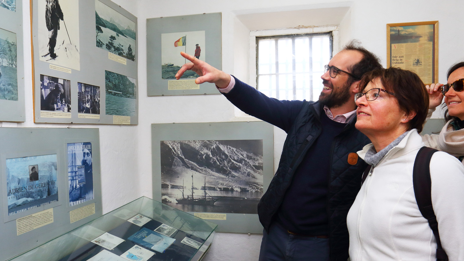 Net voldoende tijd voor een blitzbezoek aan het Maritiem Museum van Ushuaia