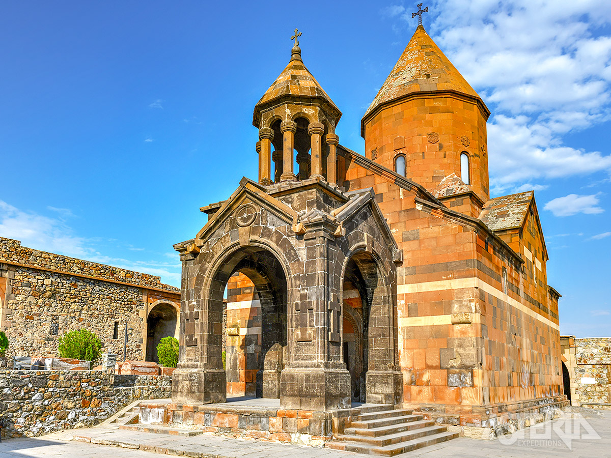 Het klooster van Khor Virap is één van de meest bezochte bedevaartsoorden van Armenië