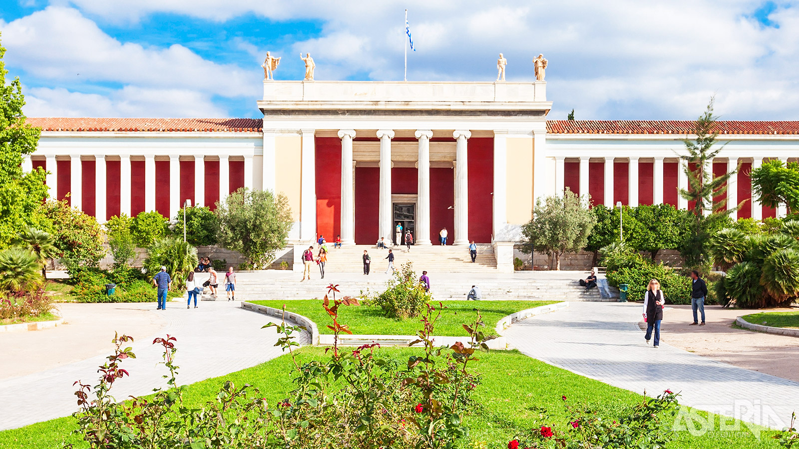 Het Nationaal Archeologisch Museum van Athene in Athens is het belangrijkste archeologische museum van Griekenland