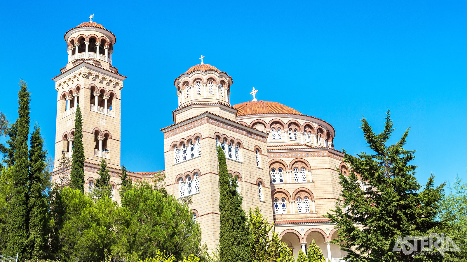 Het Nektarios-klooster op Aegina is een van de belangrijkste orthodoxe pelgrimsoorden van Griekenland