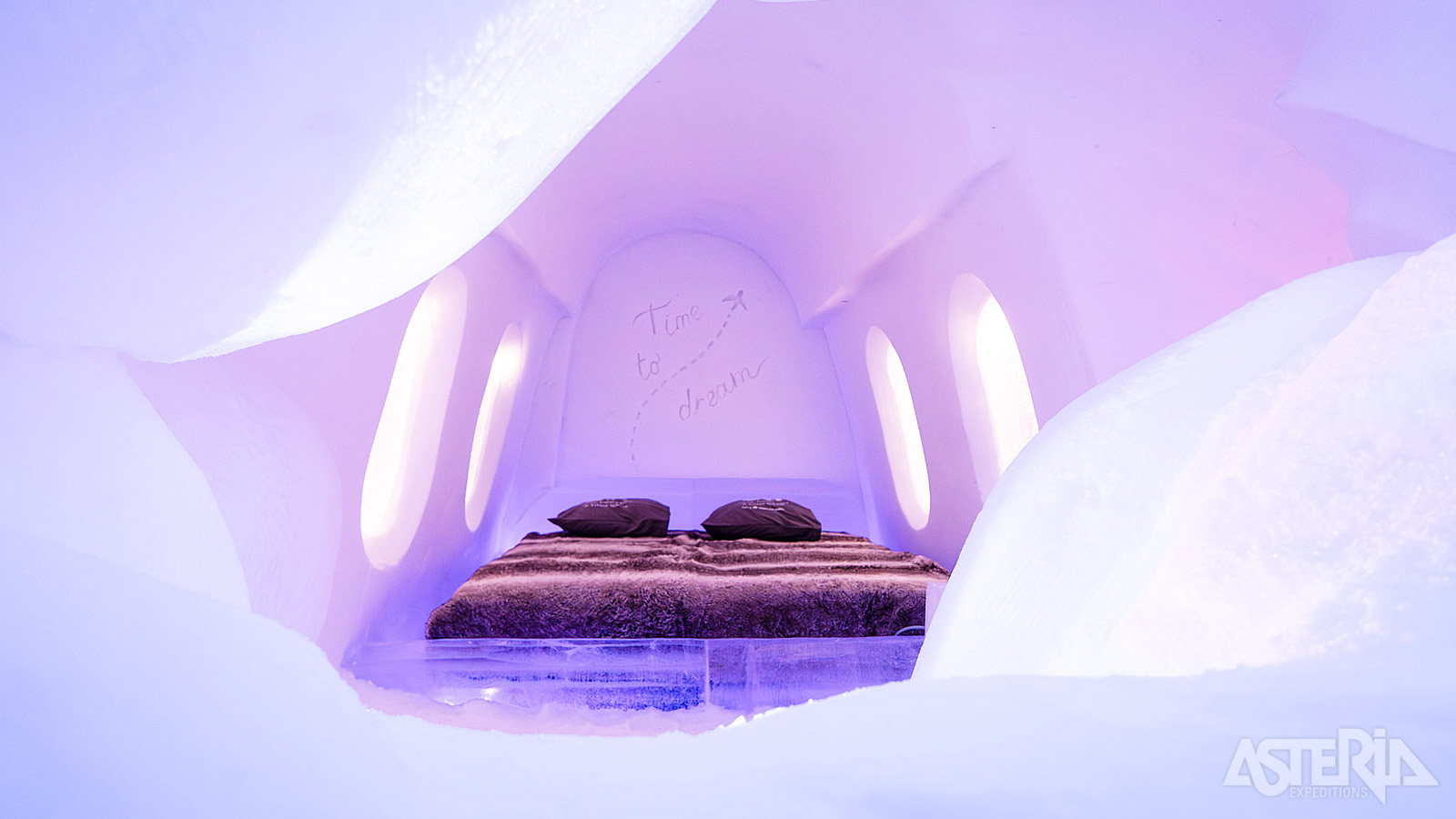 Eén van de hoogtepunten is ongetwijfeld een bezoek aan het Arctic SnowHotel
