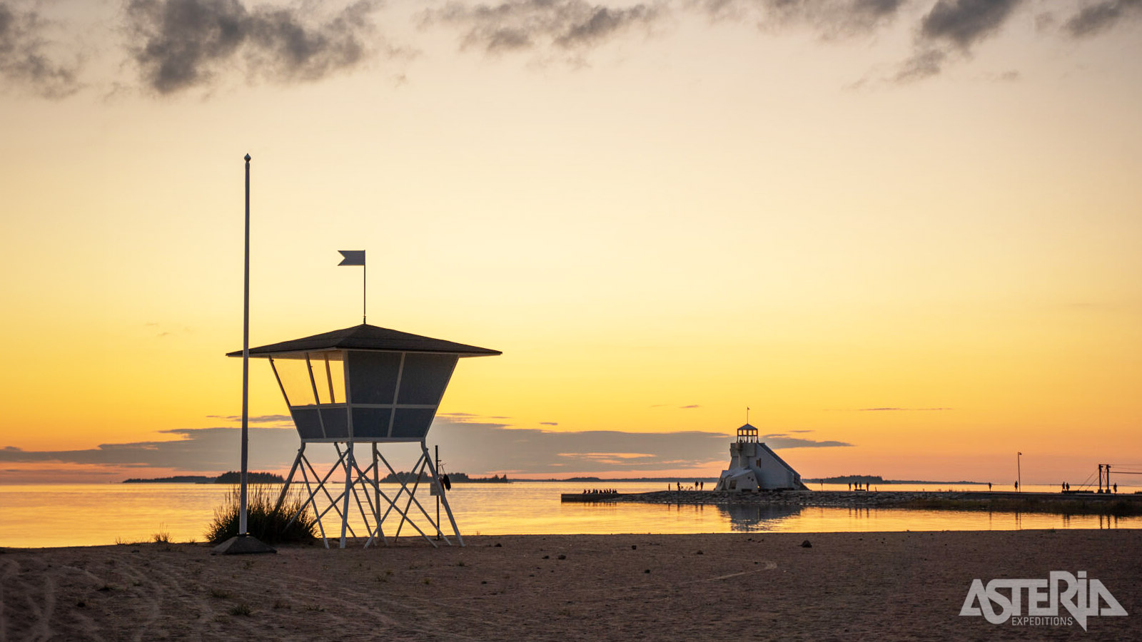 Nallikari Beach is veruit Oulu’s populairste strand