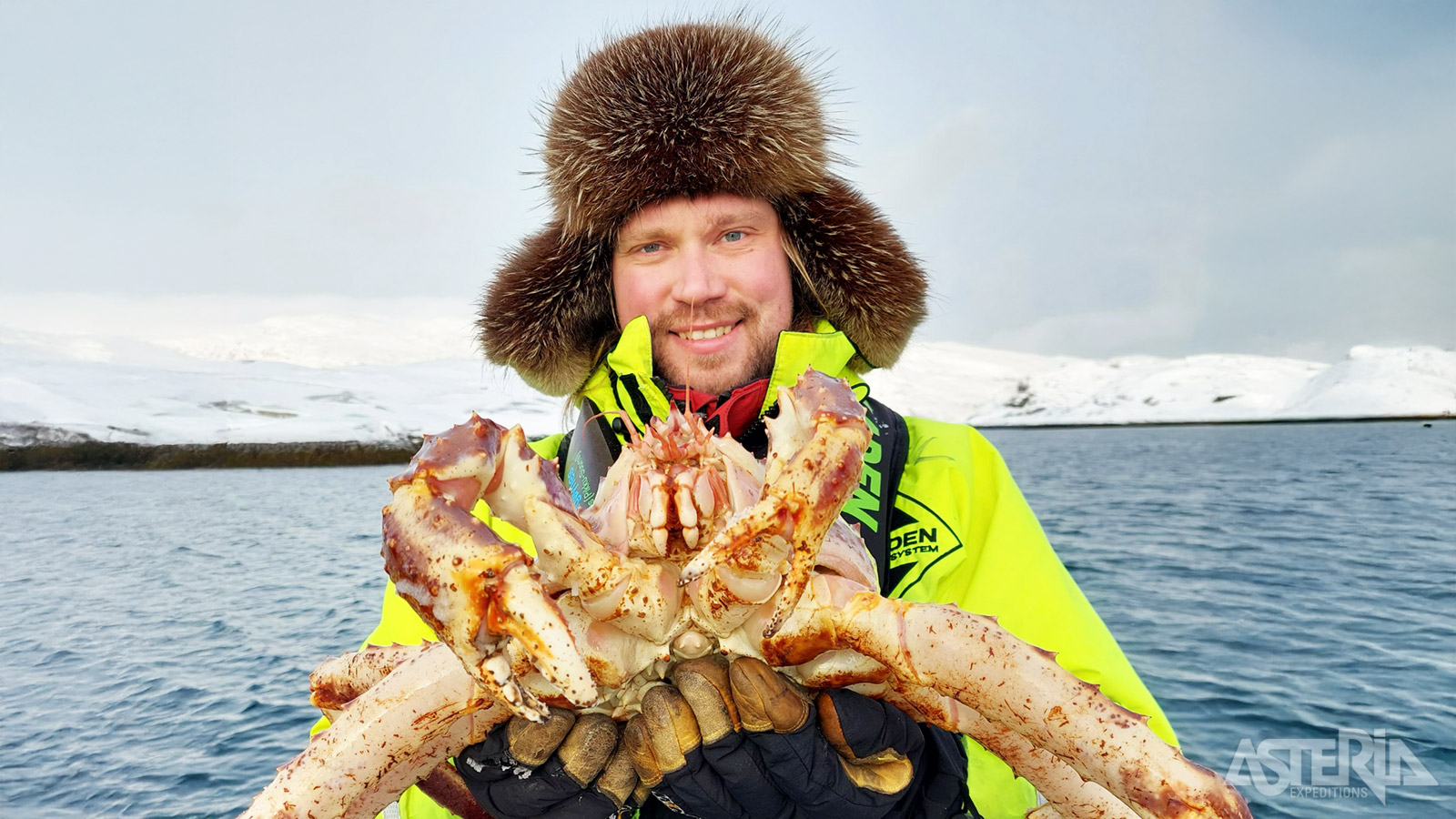 In Noorwegen ga je op jacht naar één van de belangrijkste exportproducten van Noorwegen: kingkrab