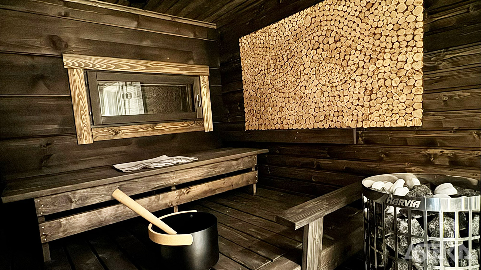In je Sámi Glass House kan je ontspannen in je eigen sauna