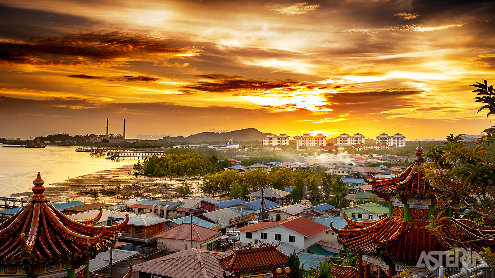 Kuching, op het majestueuze eiland Borneo, is de hoofdstad van de Maleisische staat Sarawak