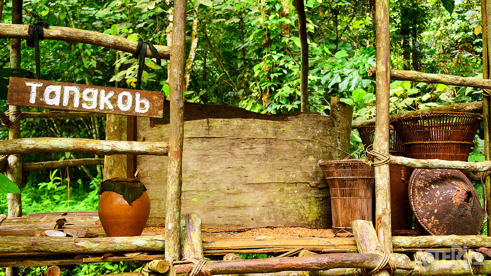 Mari Mari Cultural Village, een openluchtmuseum waar je traditionele huizen van 5 etnische gemeenschappen van Sabah kan bewonderen
