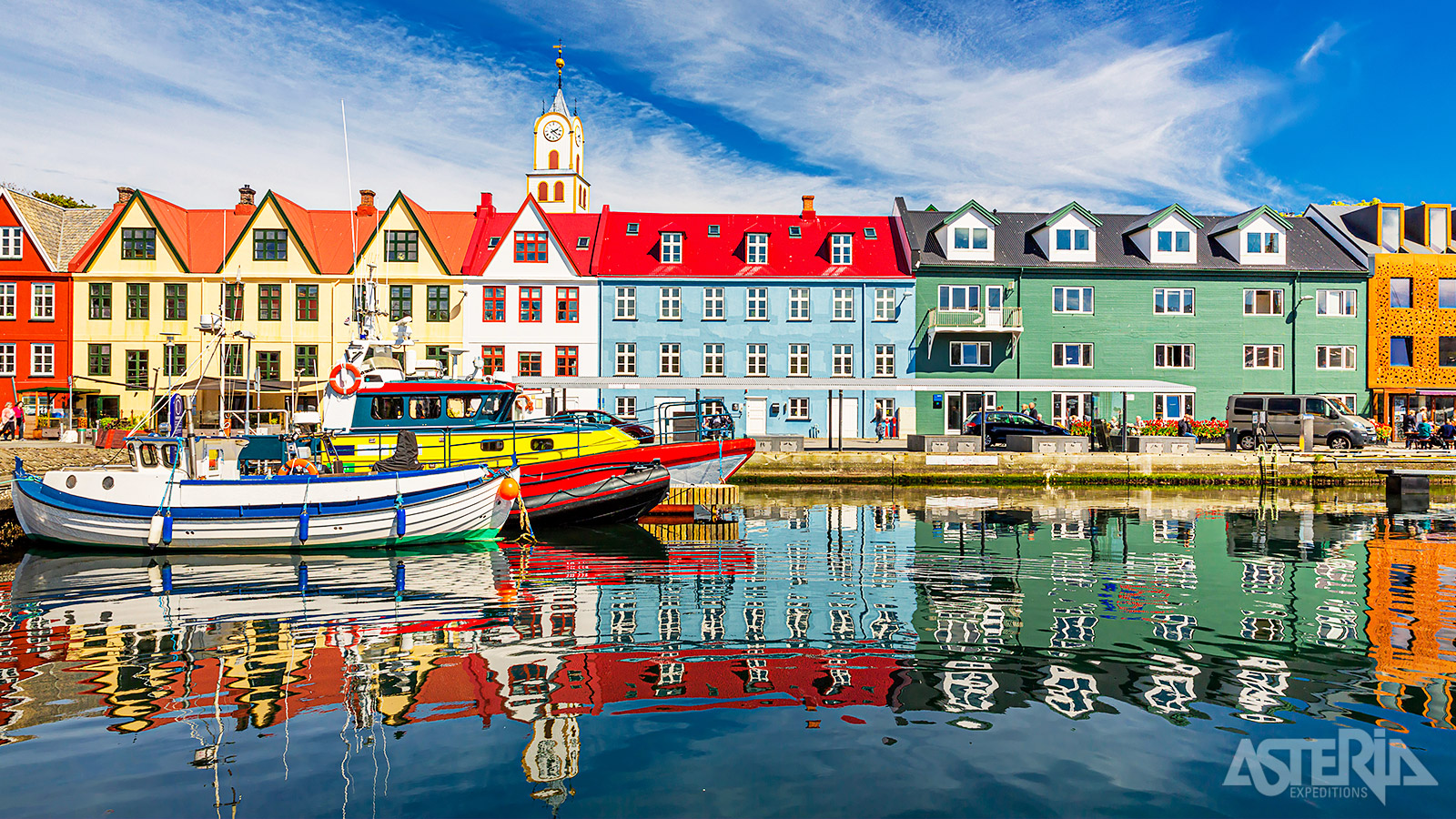 Tórshavn is de hoofdstad van de Faeröer eilanden met zo’n 20.000 inwoners