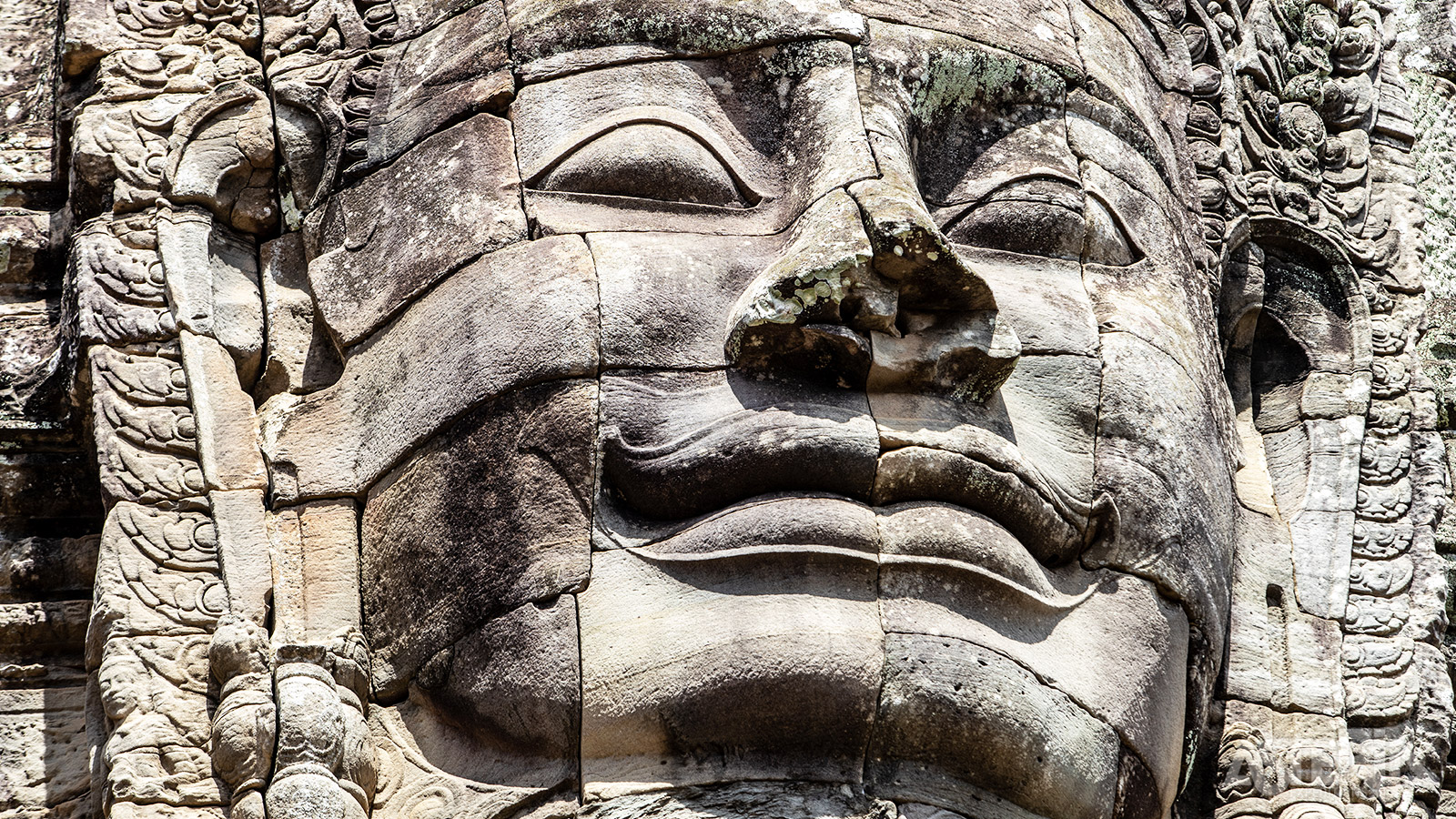 De Preah Khan tempel uit de 12e eeuw, gebouwd voor koning Jayavarman VII