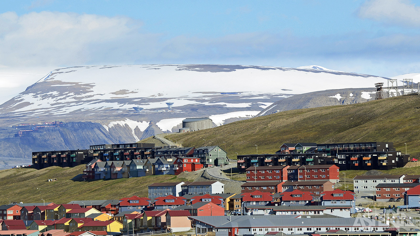 Welkom in Longyearbyen, administratieve hoofdstad van het Noorse grondgebied van Svalbard en startpunt van de expeditiecruise