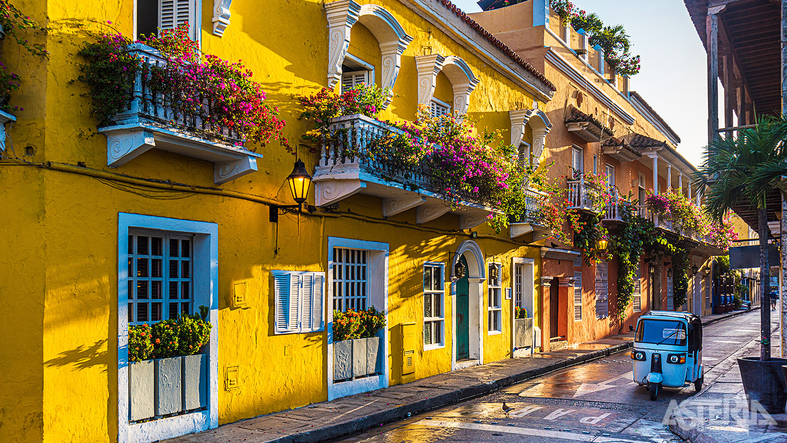 Cartagena de Indias, Unesco-werelderfgoed, combineert koloniale elegantie met een levendig karakter