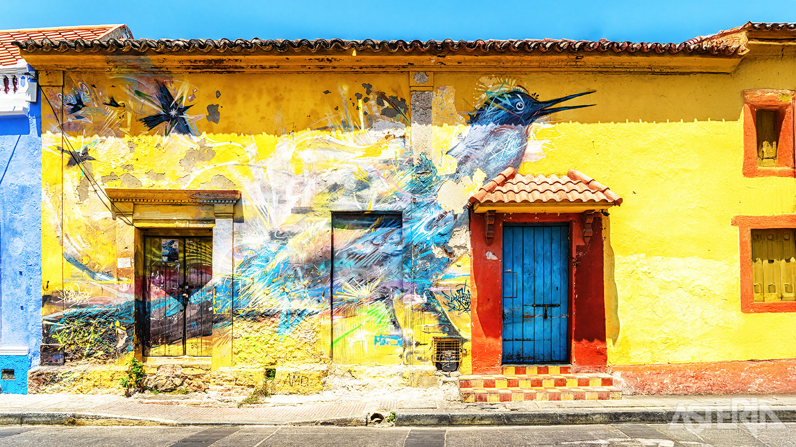 Getsemani met zijn levendige muurschilderingen die het leven, geschiedenis en cultuur van Cartagena weerspiegelen
