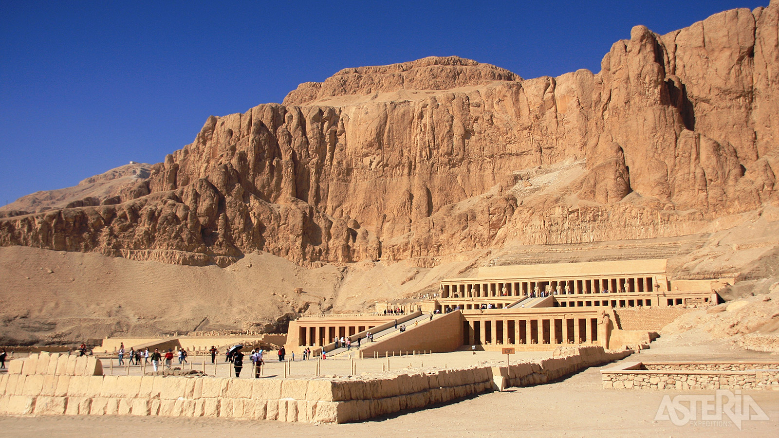 Hatsjepsoet was één van de weinige vrouwelijke farao's die voor haarzelf een reusachtige tempel liet bouwen