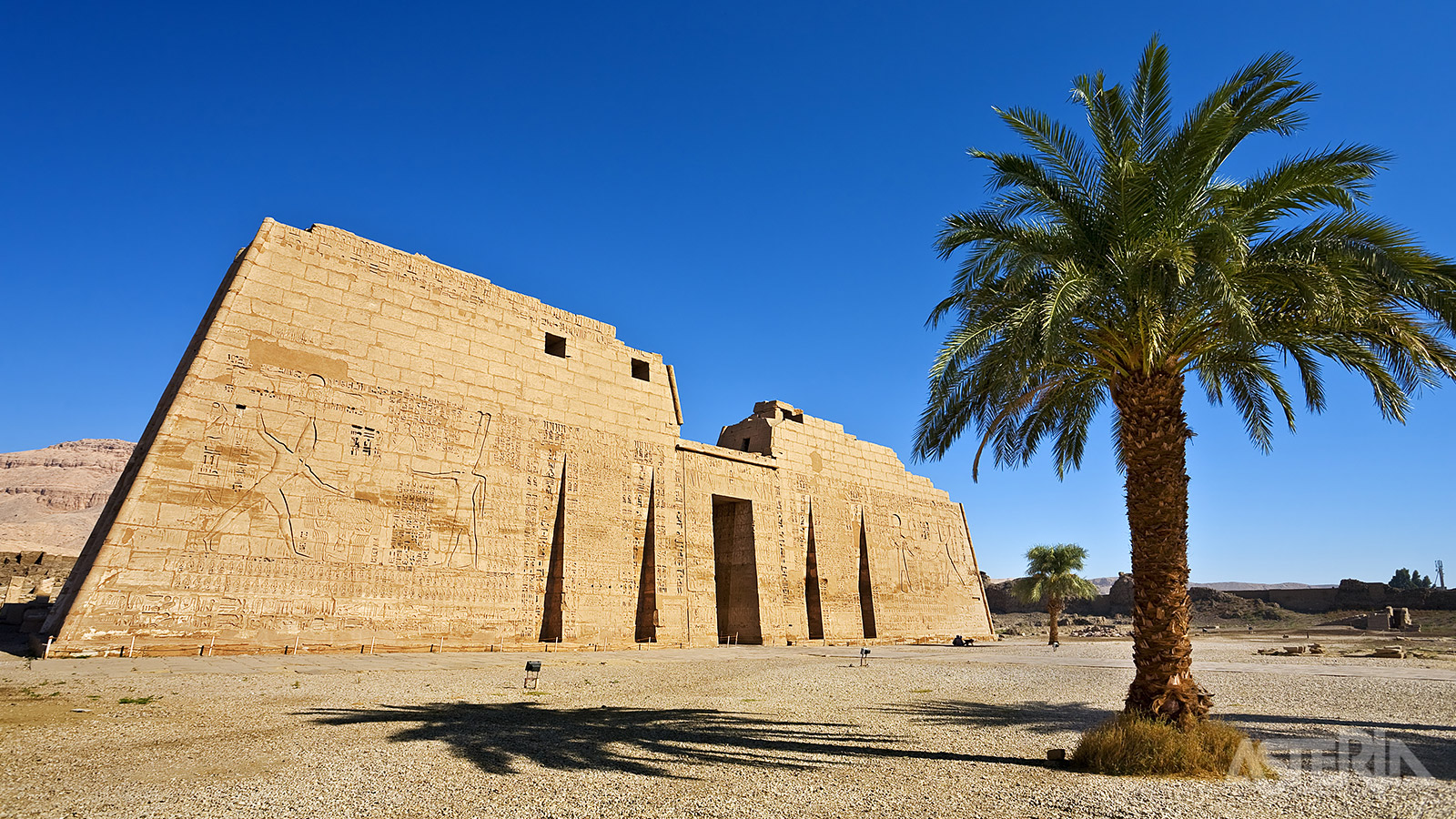 Medinet Habu is vooral bekend vanwege de dodentempel van farao Ramses III