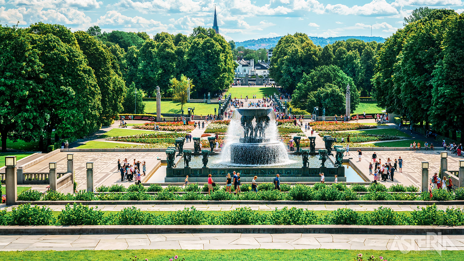 Eén van de populairste attracties in Oslo is het openluchtmuseum Vigeland