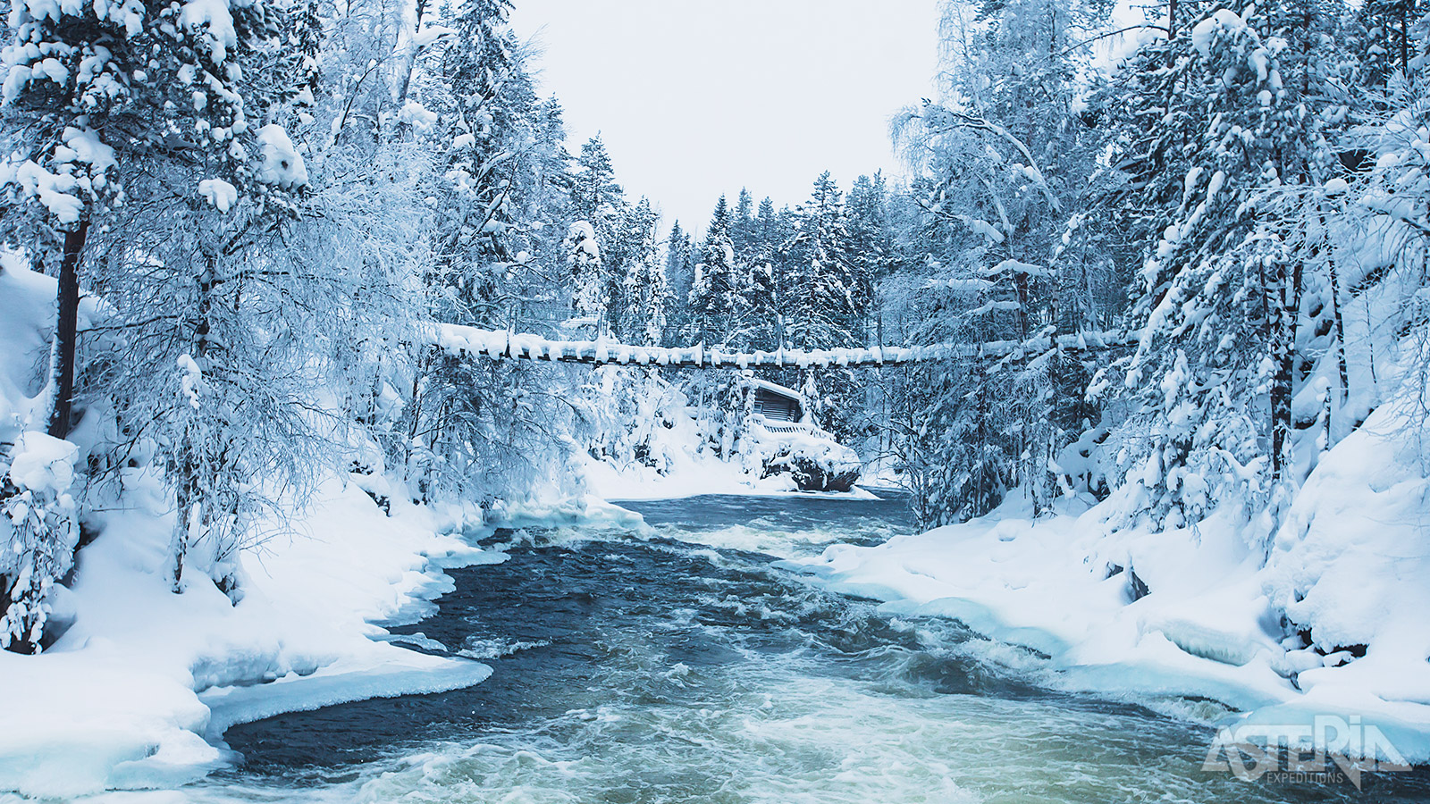 Maak een actieve wandeltocht langs in het Oulanka Nationaal Park, één van de mooiste parken van Finland