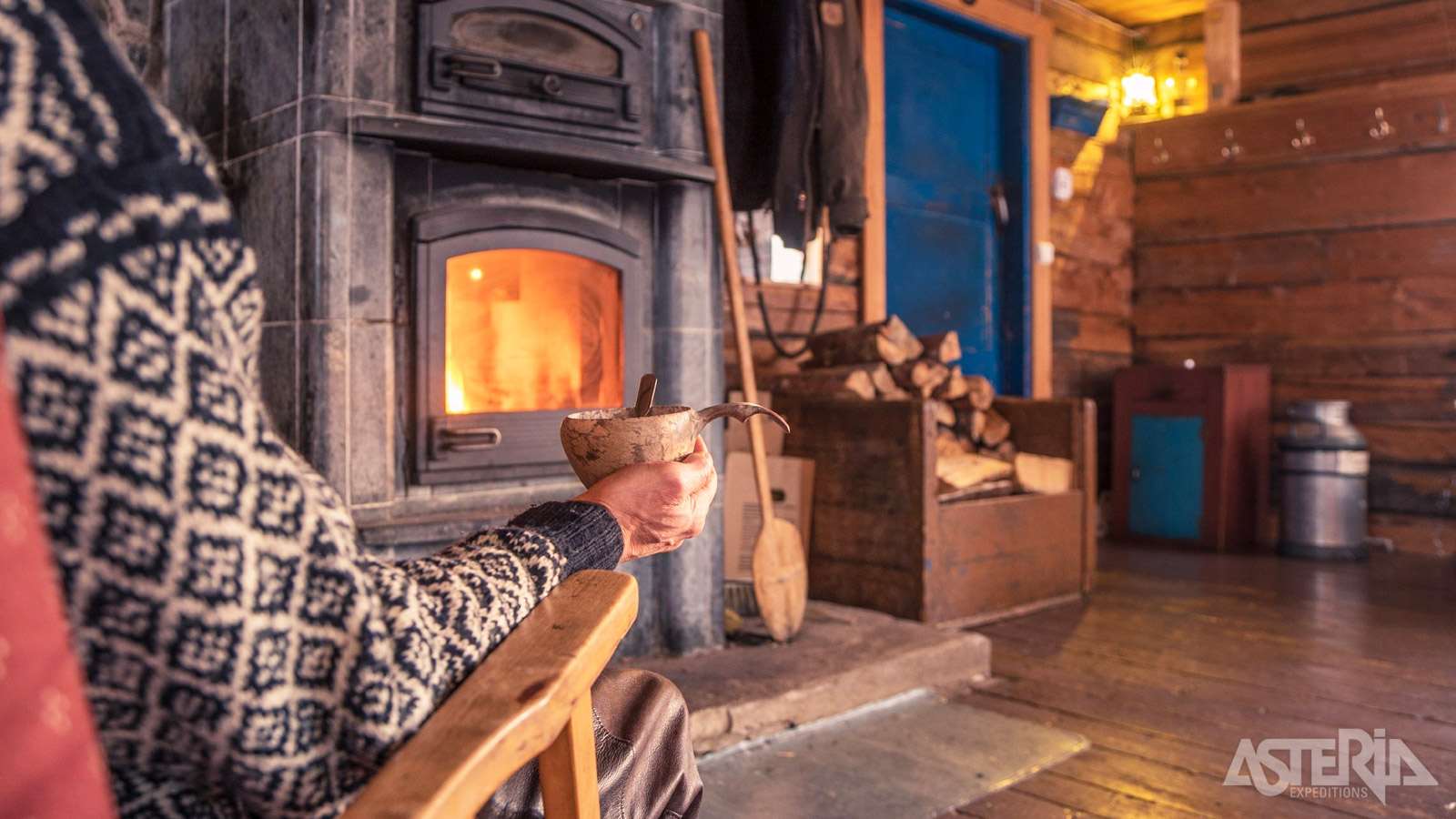 Tijdens de tocht overnacht je in eenvoudige naar gezellige wildernishutten