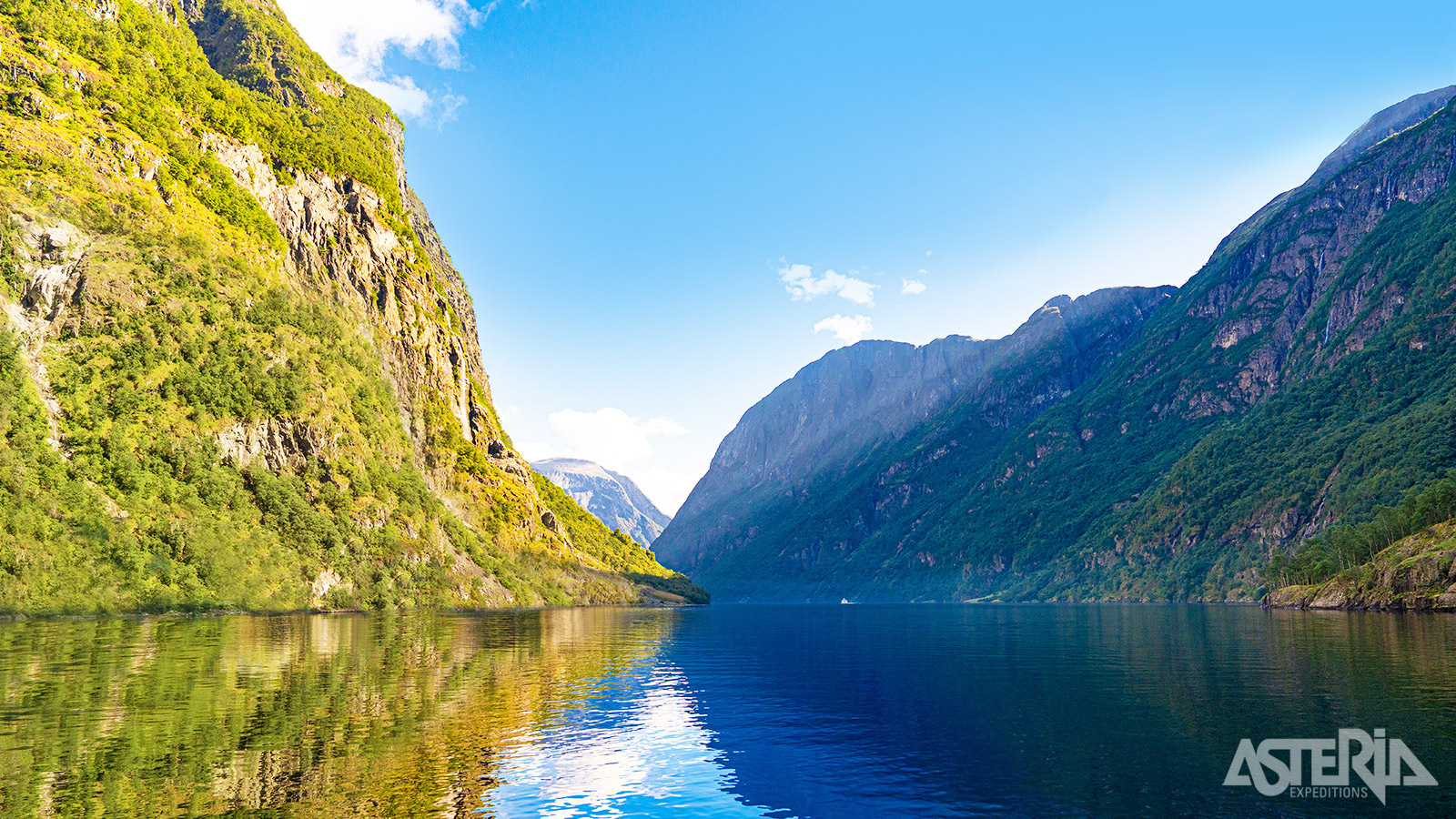 Nærøyfjord staat op de Unesco werelderfgoedlijst als onderdeel van het West-Noorse fjordengebied