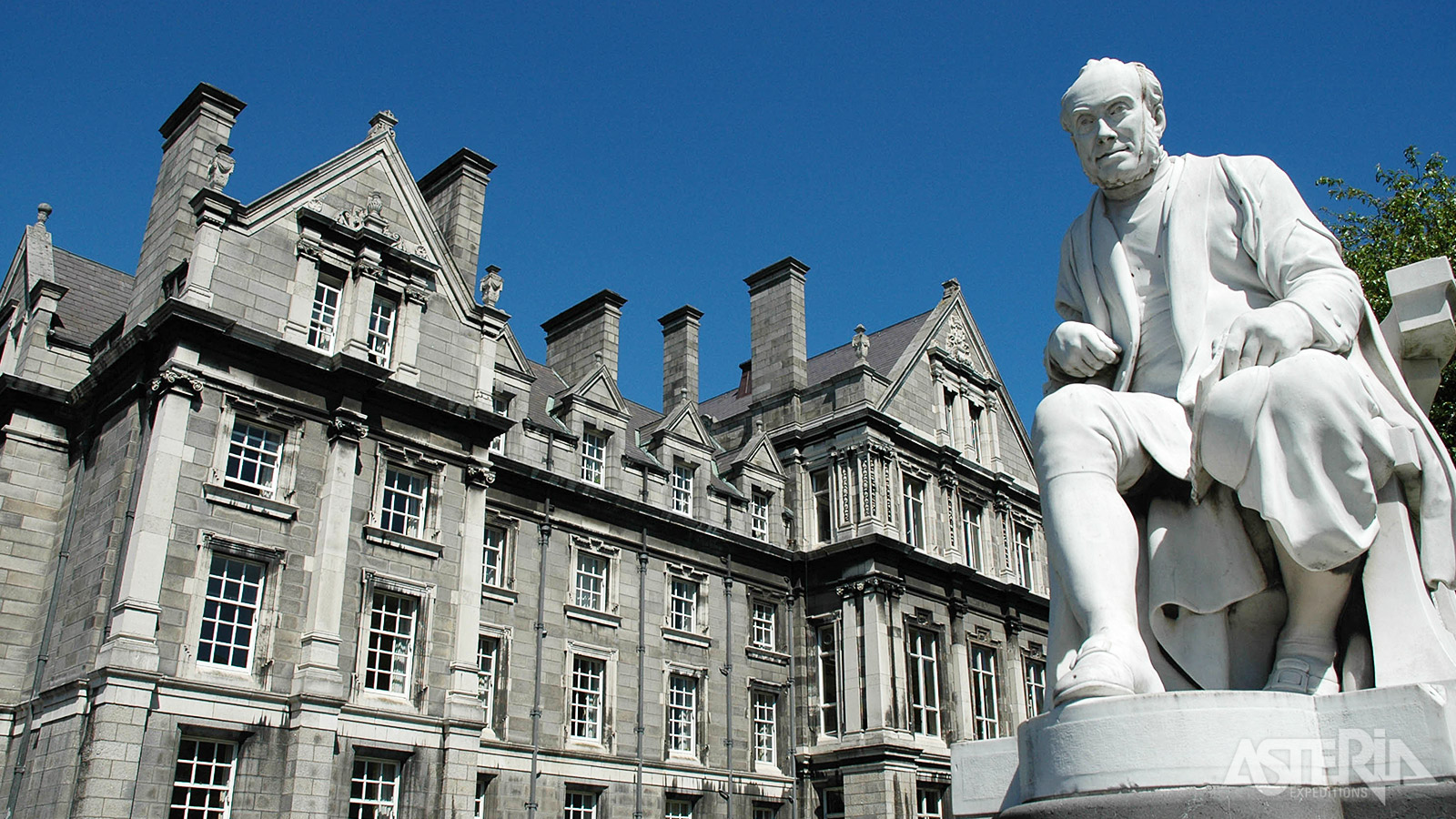 De Universiteit van Dublin of Trinity College is de oudste universiteit van Ierland