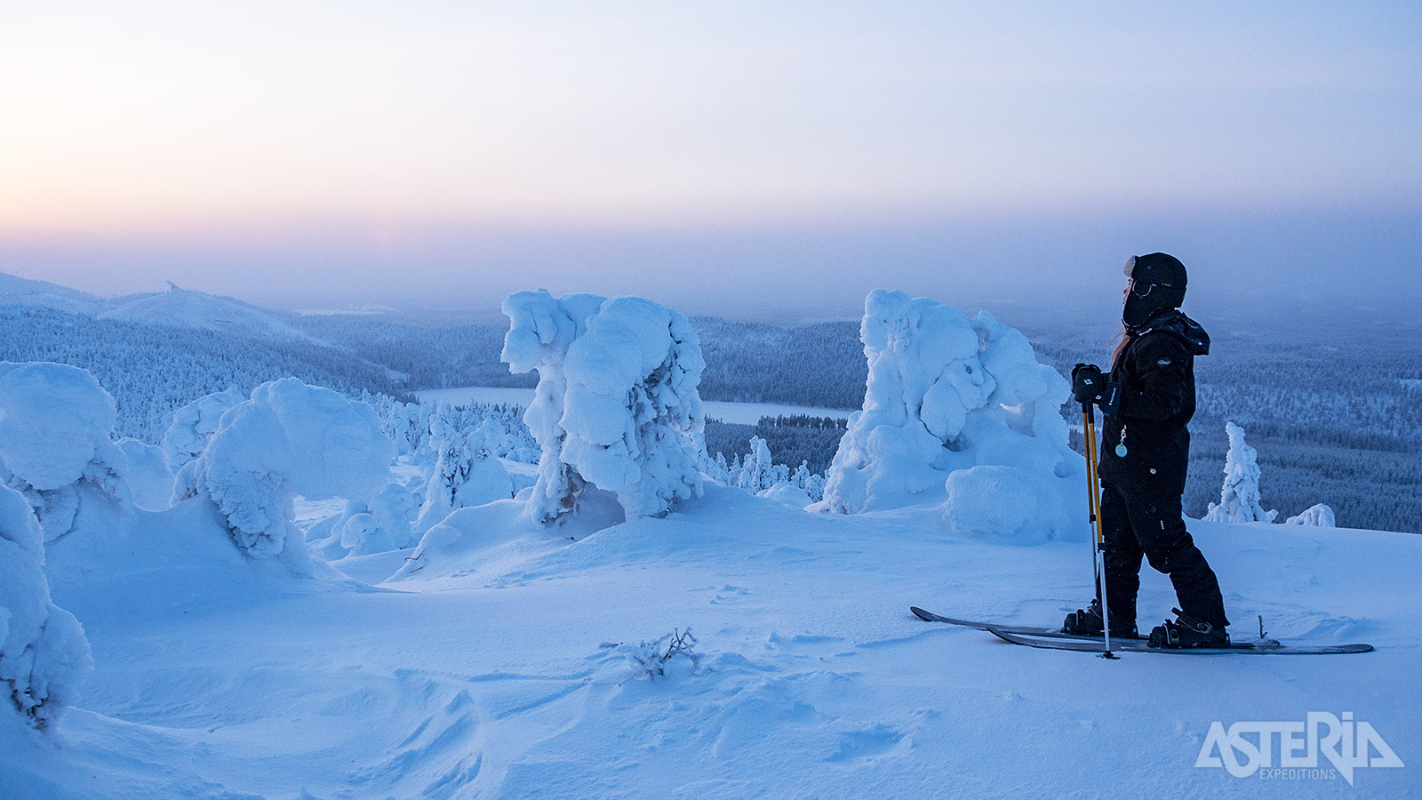 Aan sneeuw geen tekort op het oudste skioord van Finland