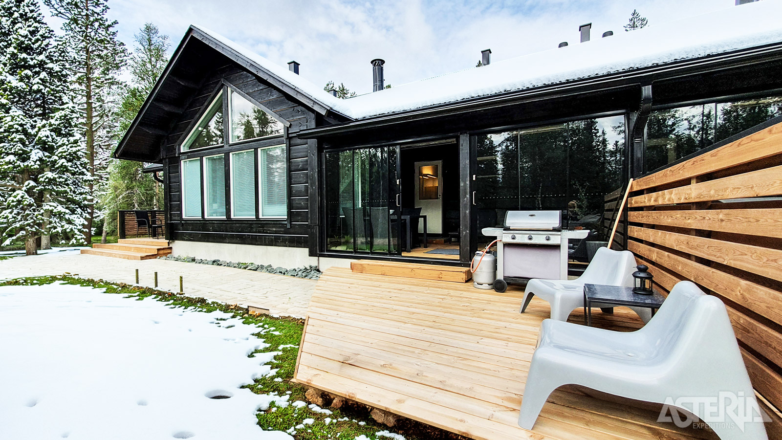 Een Iisakin Portti chalet biedt plaats voor maximaal 4 personen