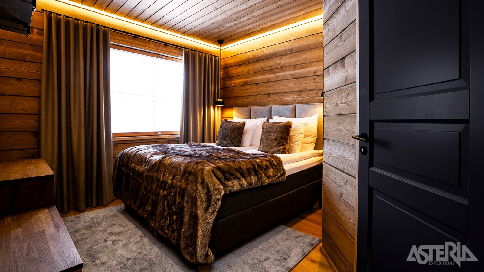 Het hotel biedt verschillende kamertypes aan waaronder Wilderness Rooms