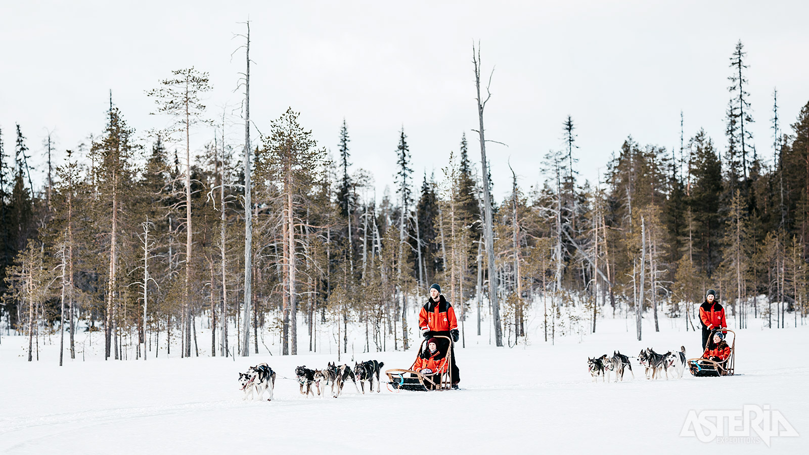 Vervolgens staat een lange tocht van 15km op het programma