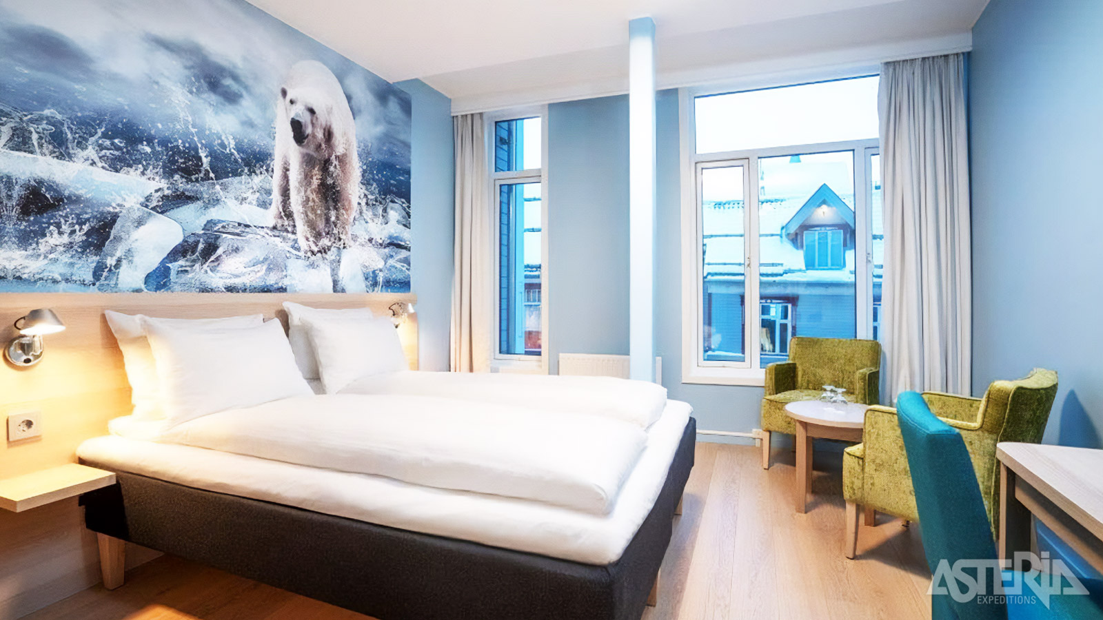 Je verblijft 2 dagen in Tromsø in Thon Hotel Polar***+
