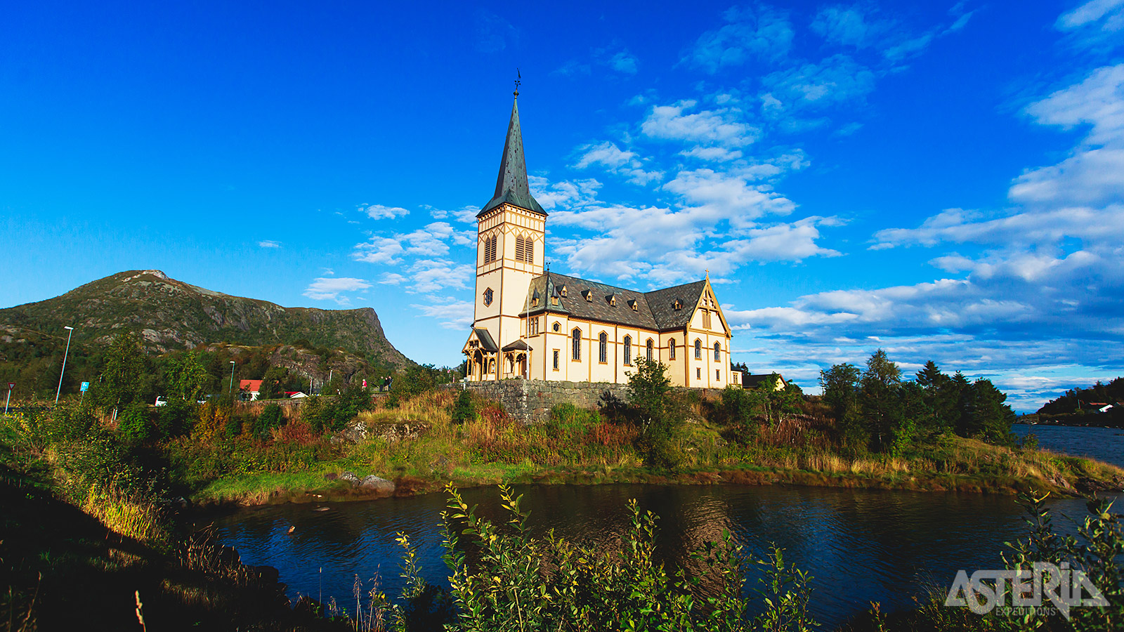 Op het eiland Austvagøy vind je tal van kunstgallerijen en kleine musea
