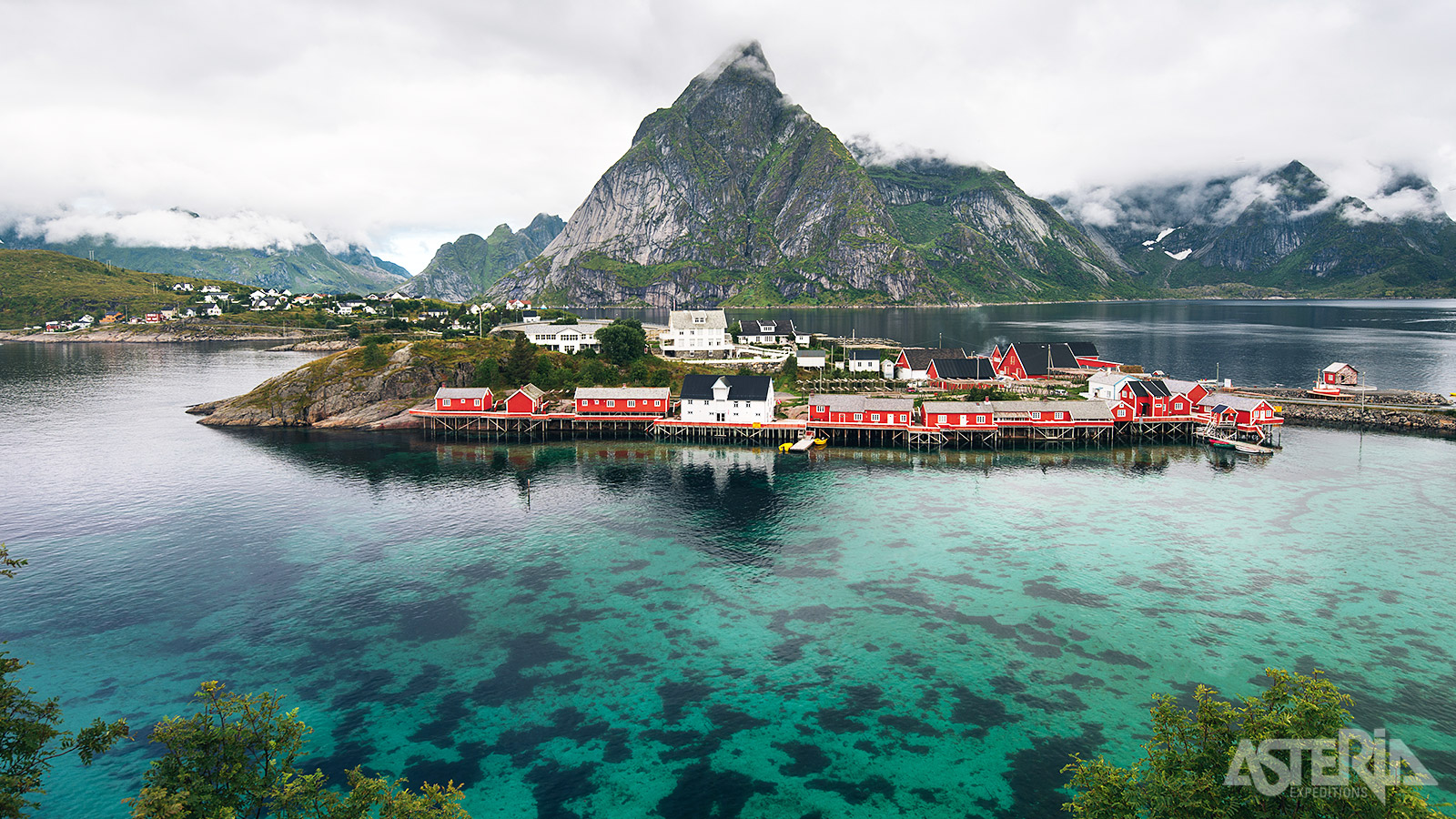 Het eiland Andøya is een onderdeel van de Vesterålen