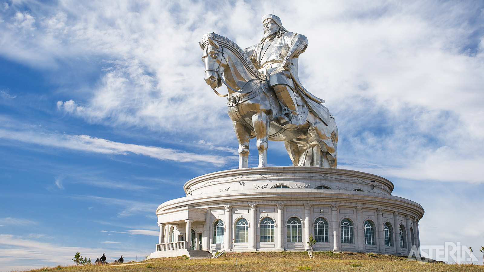 Genghis Khan Equestrian Statue, een 40m hoog eerbetoon aan de stichter van het Mongoolse Rijk