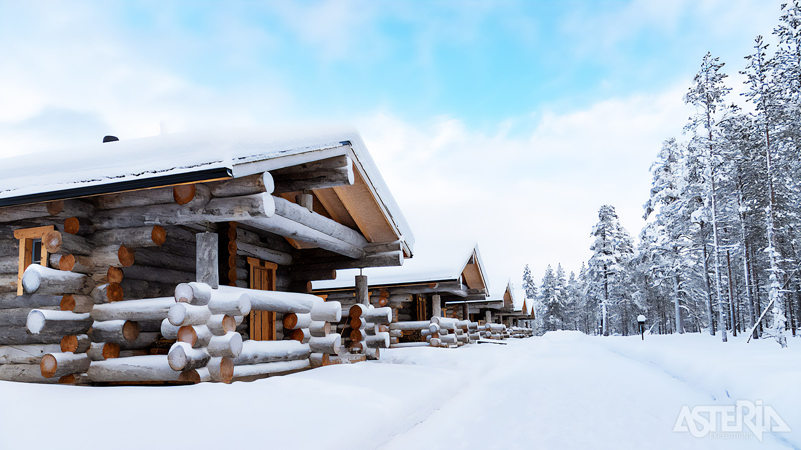 Riverside Log Cabins beschikken over een  woonkamer met open haard en accommodatie voor maximaal vijf personen