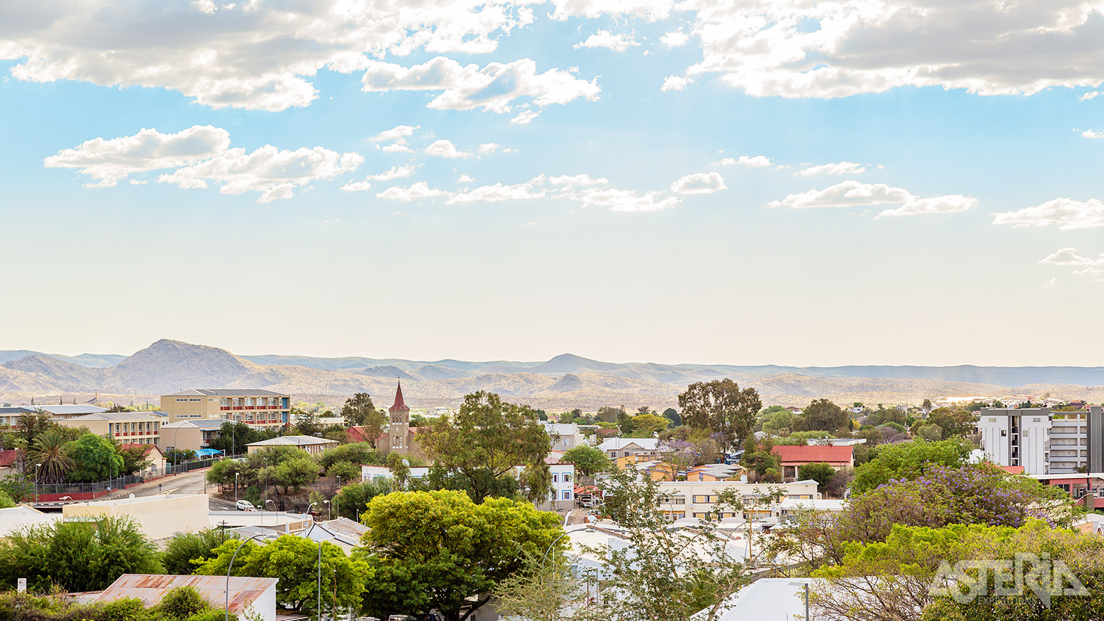 Welkom in Windhoek, de hoofdstad van Namibië