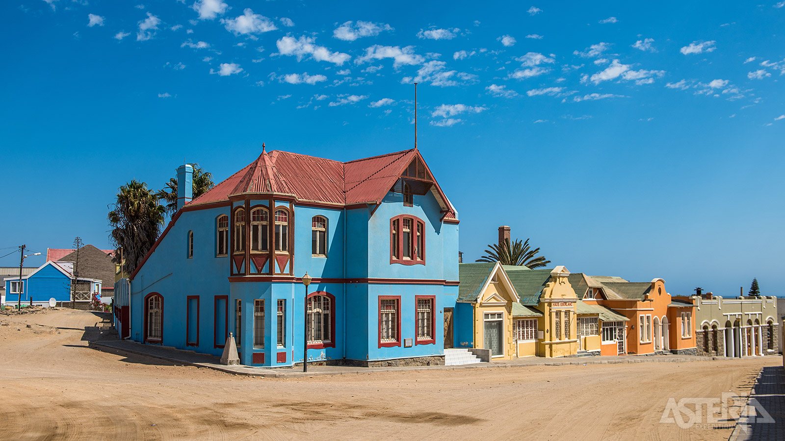 In Swakopmund is het Duitse koloniale verleden nog zeer goed zichtbaar