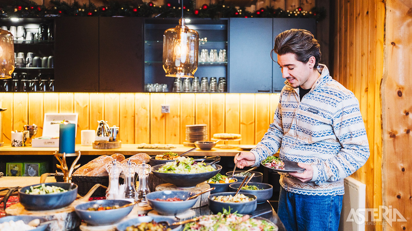 In het restaurant worden dagelijks verse gerechten bereid met lokale ingrediënten