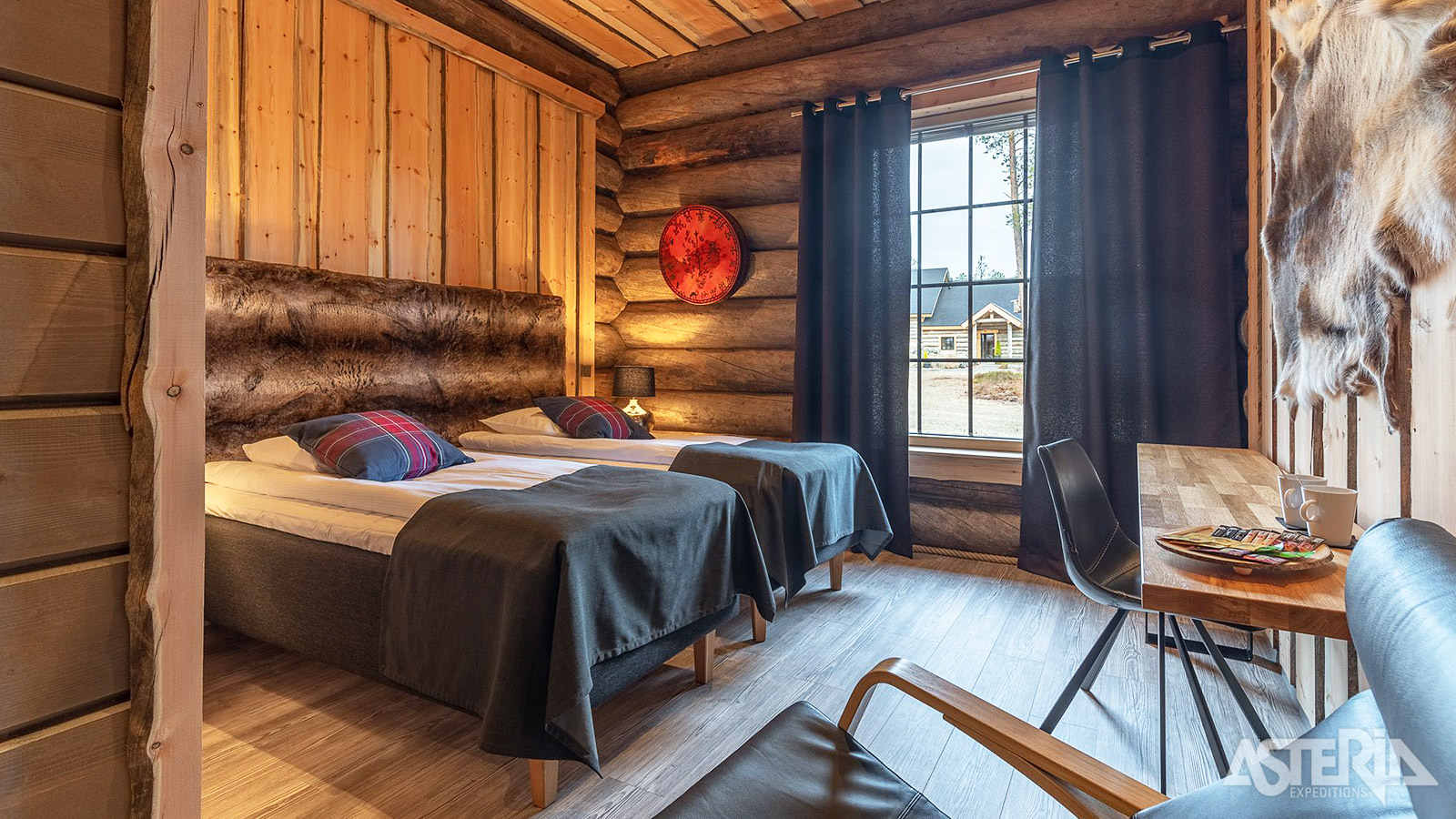 Superior Rooms zijn iets ruimer en beschikken over een panoramisch raam