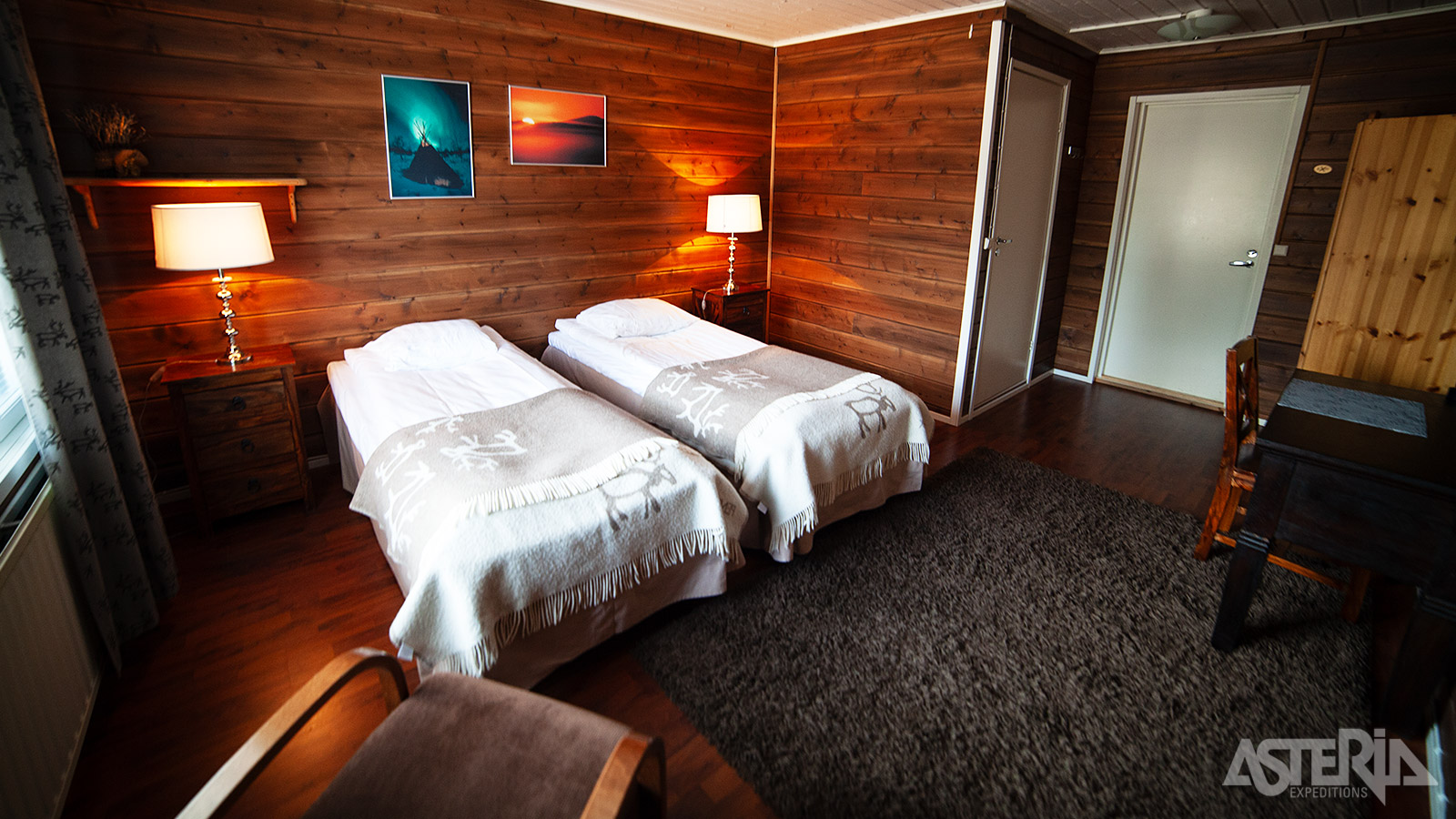 De Wilderness Rooms bevinden zich in verschillende gebouwen op het terrein van het wildernishotel