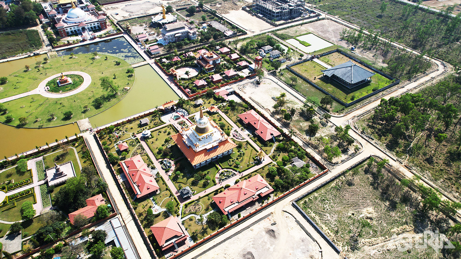 Van Aziatische architectuur tot spirituele stilte: Lumbini toont de schoonheid en diversiteit van het boeddhisme