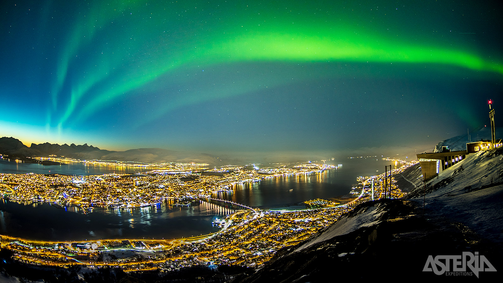 Tromsø, ook wel ’Parijs van het Hoge Noorden’ genoemd