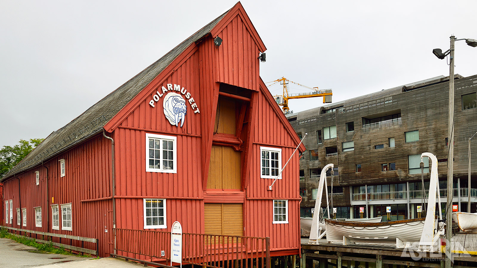 In het Polar Museum van Tromsø kan je terecht voor de boeiende geschiedenis, cultuur en maritiem erfgoed van het Noordpoolgebied