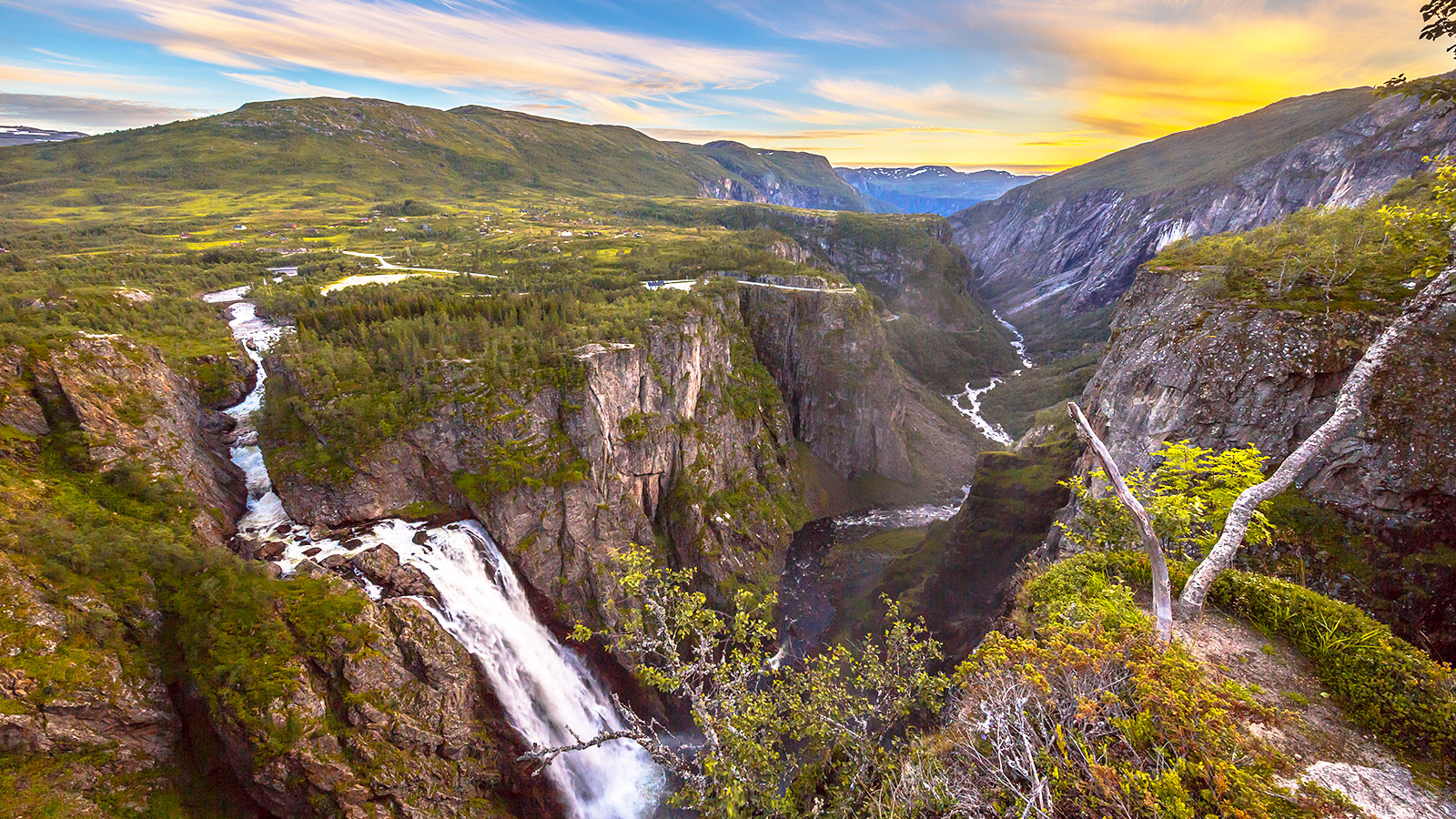 Vøringfossen is de beroemdste waterval van Norwegen